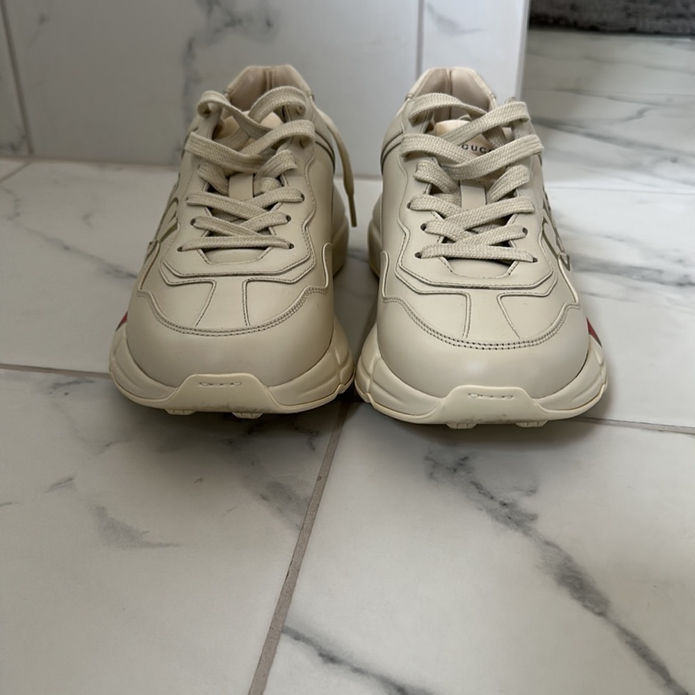 Gucci Rhyton Logo Sneakers (Size 40) - Picture 3 of 7
